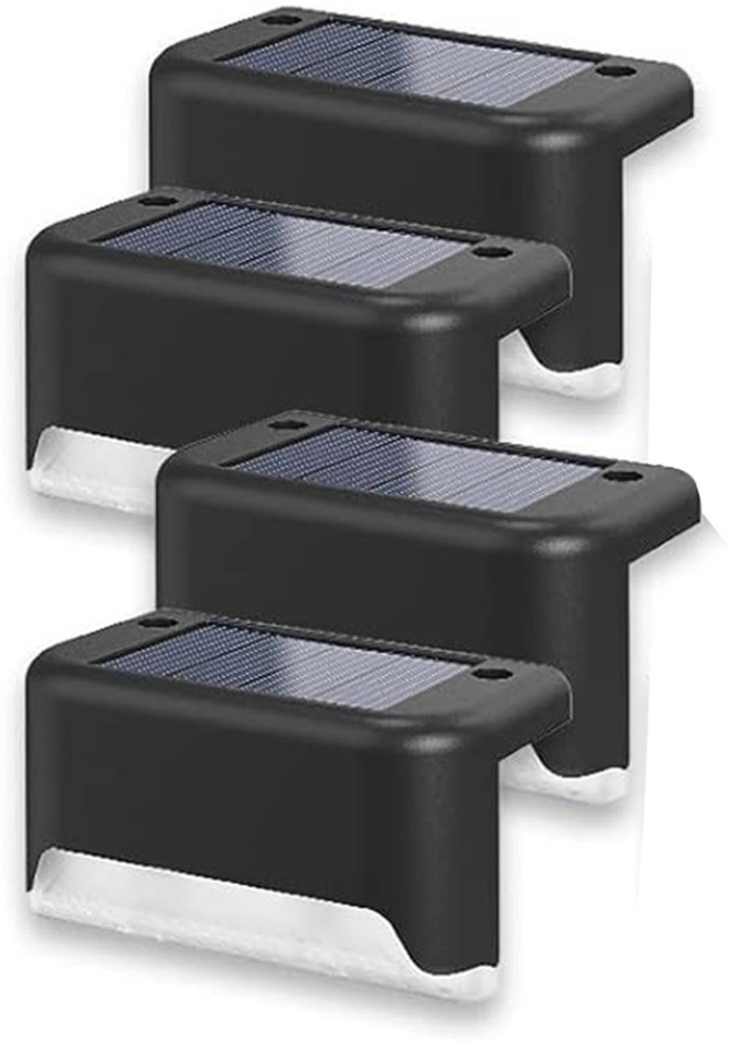 GLARIXA Step Light Wall Lamp With Bulb (Pack of 4)