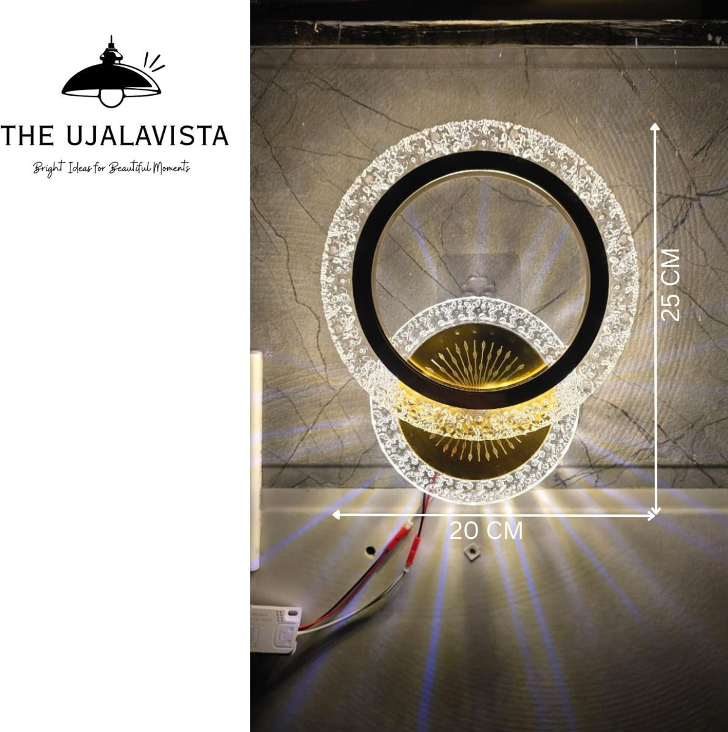 Image of THE UJALAVISTA Wallchiere Wall Lamp With Bulb