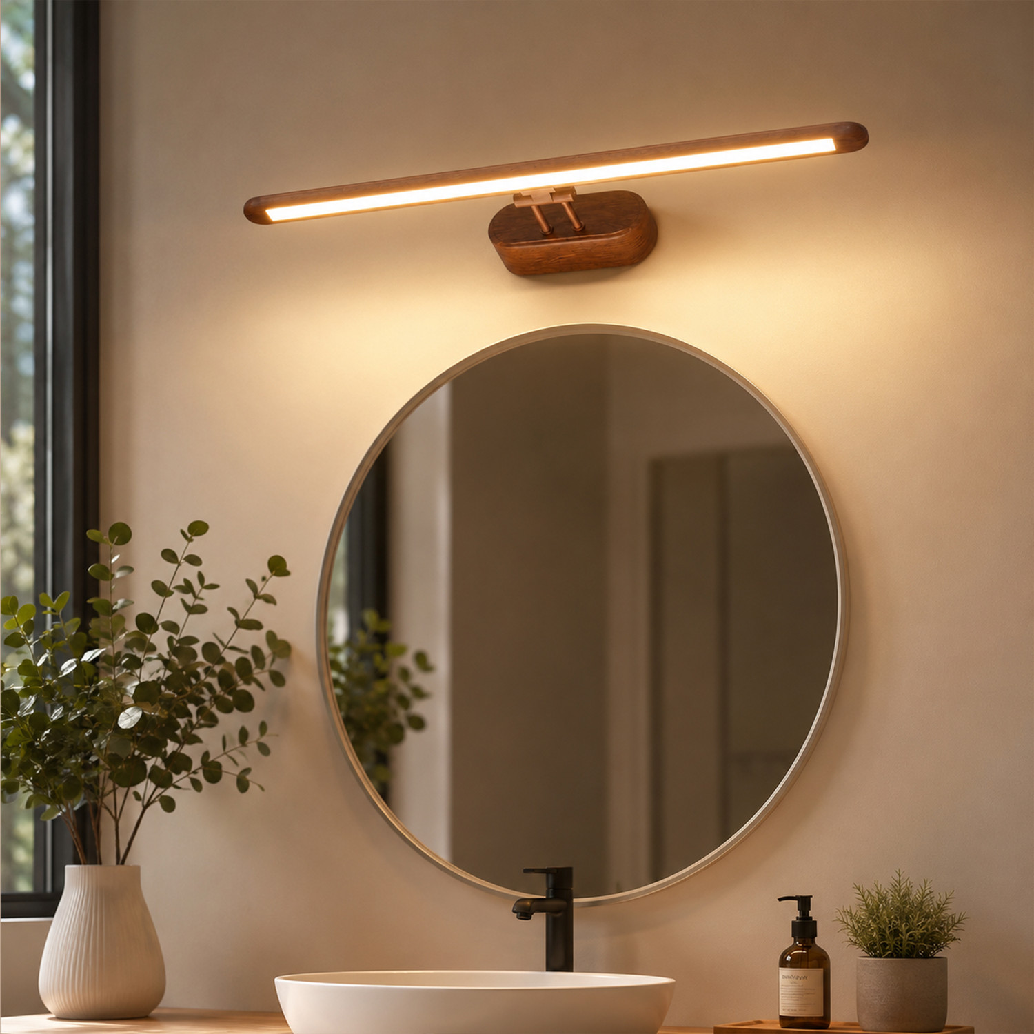 Image of vibunt Picture Light Wall Lamp With Bulb
