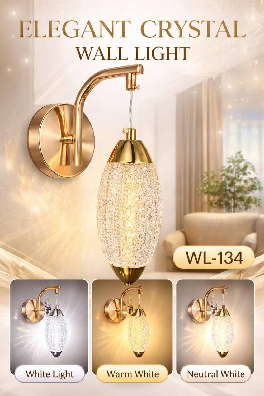 vprotect Wallchiere Wall Lamp With Bulb