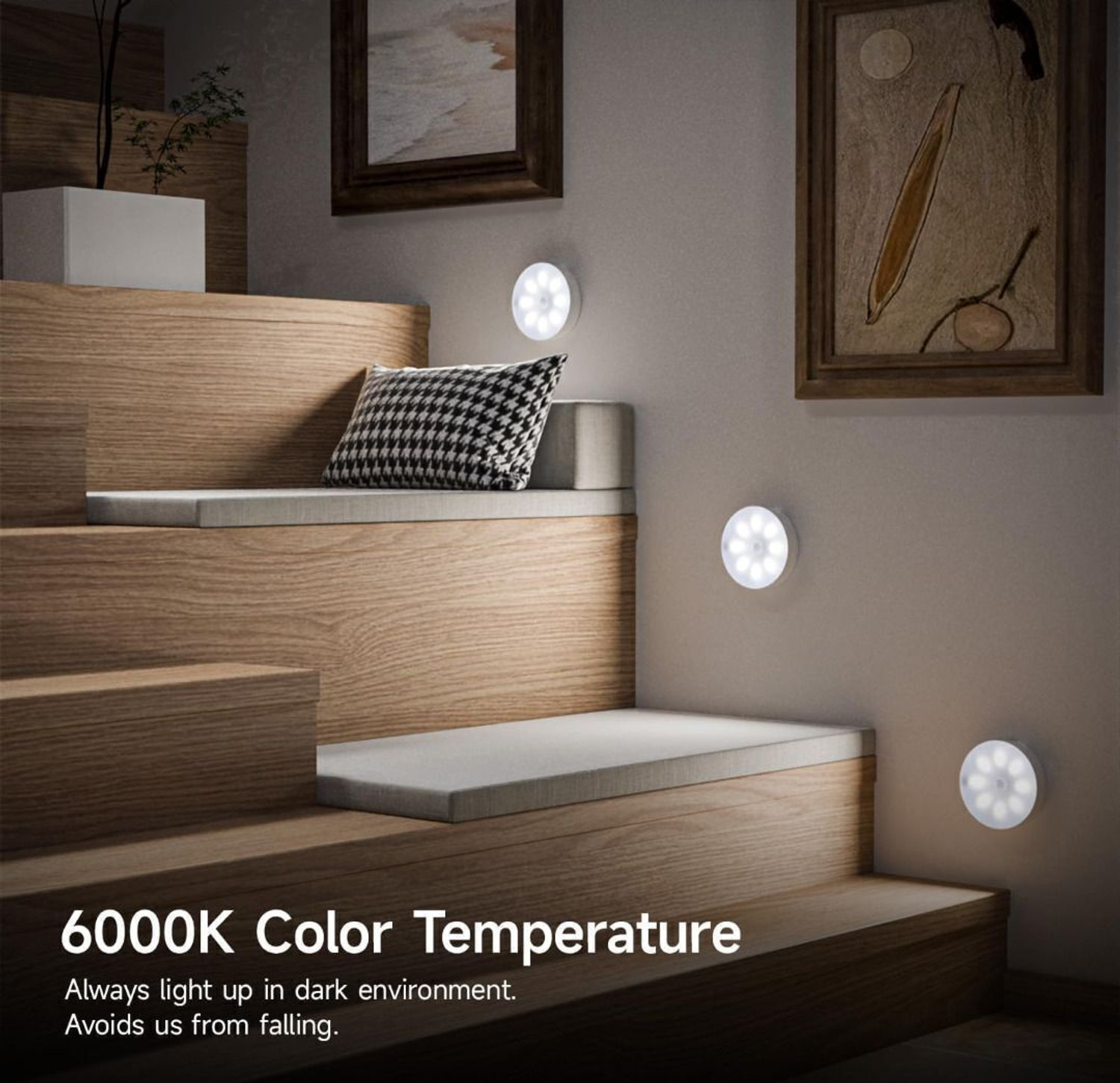Image of Bright IQ Picture Light Wall Lamp With Bulb
