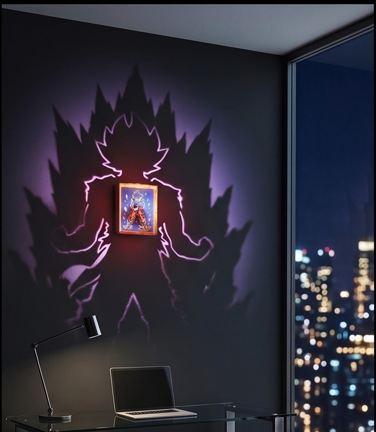 Image of ML Royale Picture Light Wall Lamp With Bulb