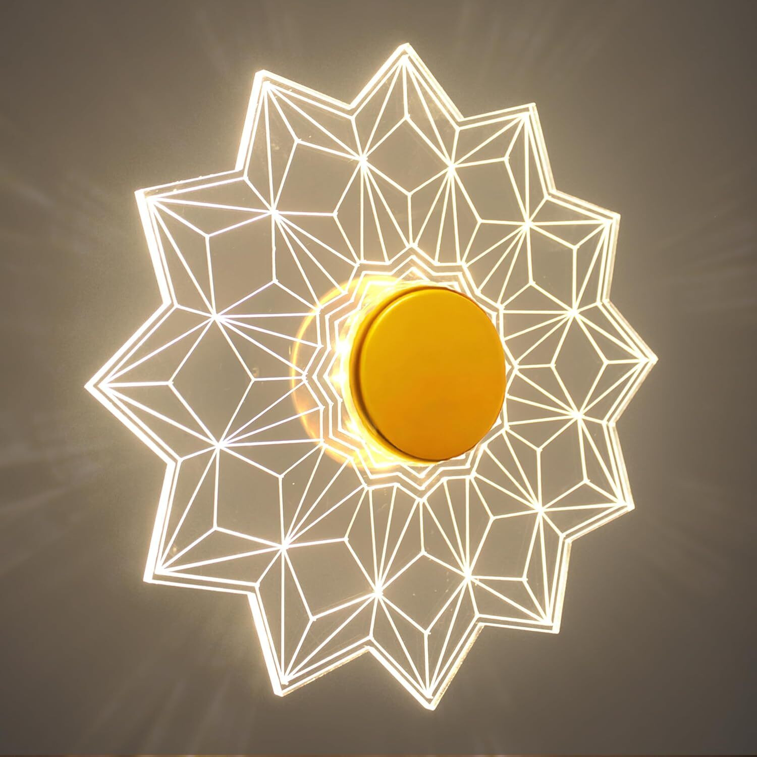 HIMCHI Swing Arm Wall Light Wall Lamp Without Bulb