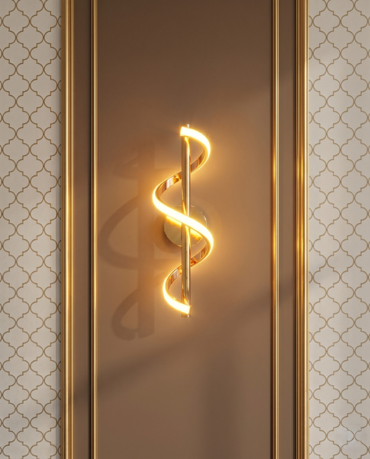 Image of GLOYO Wallchiere Wall Lamp With Bulb