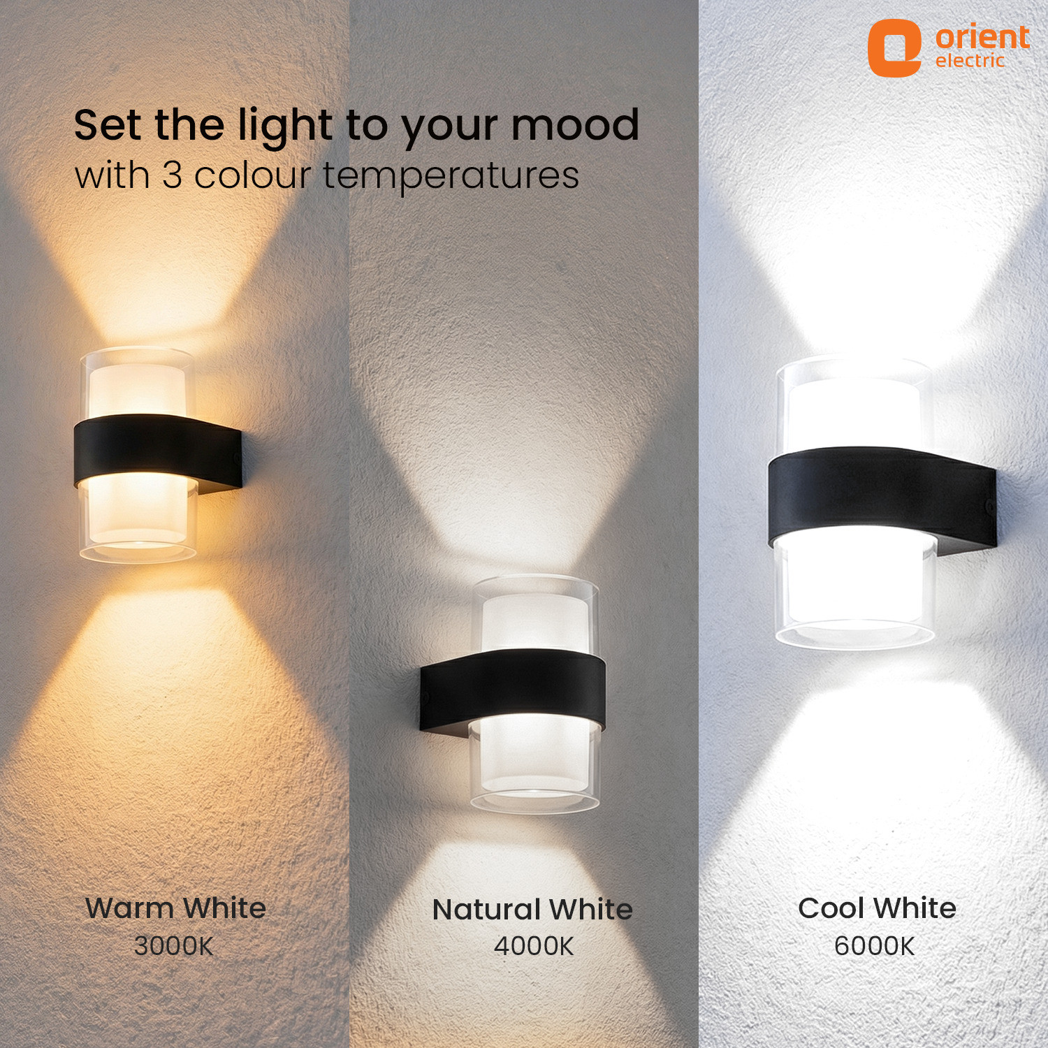 Image of Orient Electric Wallchiere Wall Lamp With Bulb