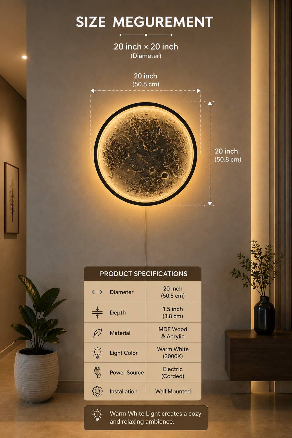 Royhandcraft Wallchiere Wall Lamp - Image 3