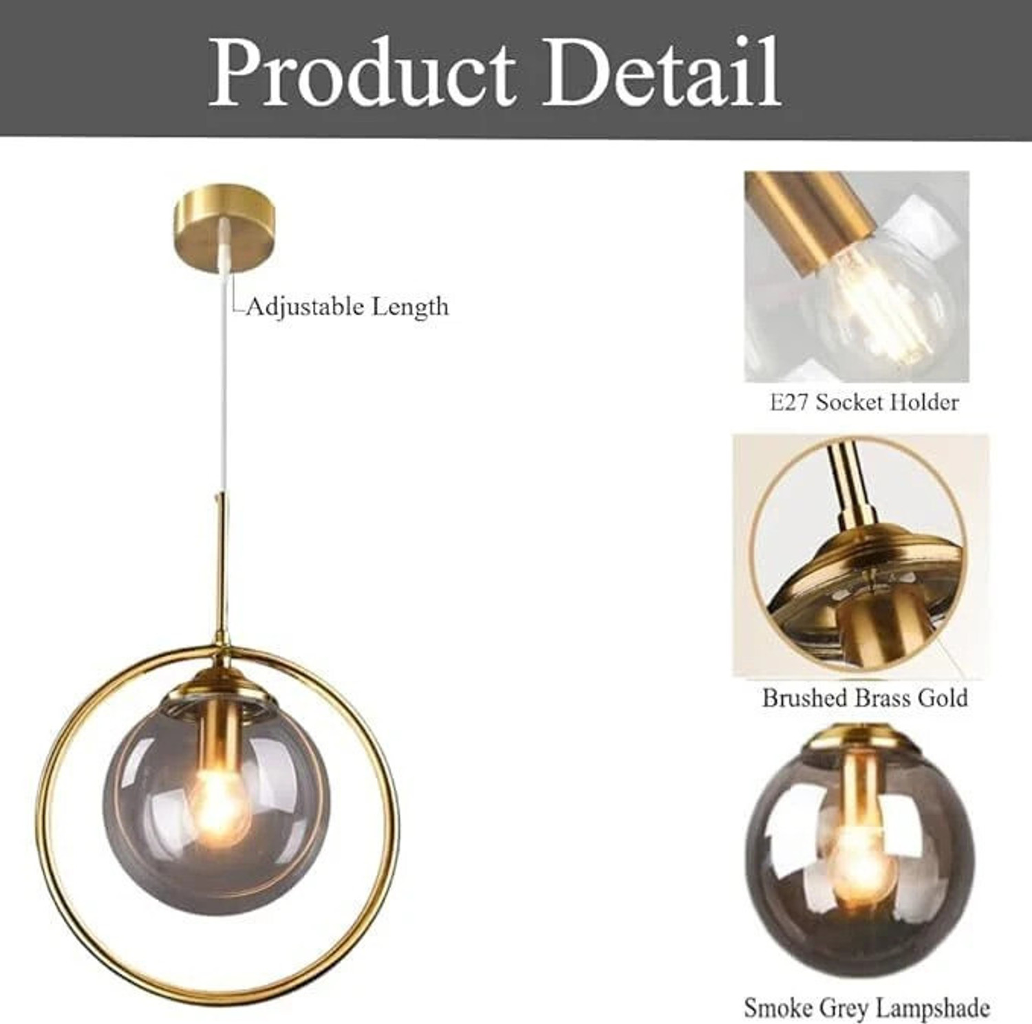 Image of Priya profession Pendant Wall Lamp Without Bulb