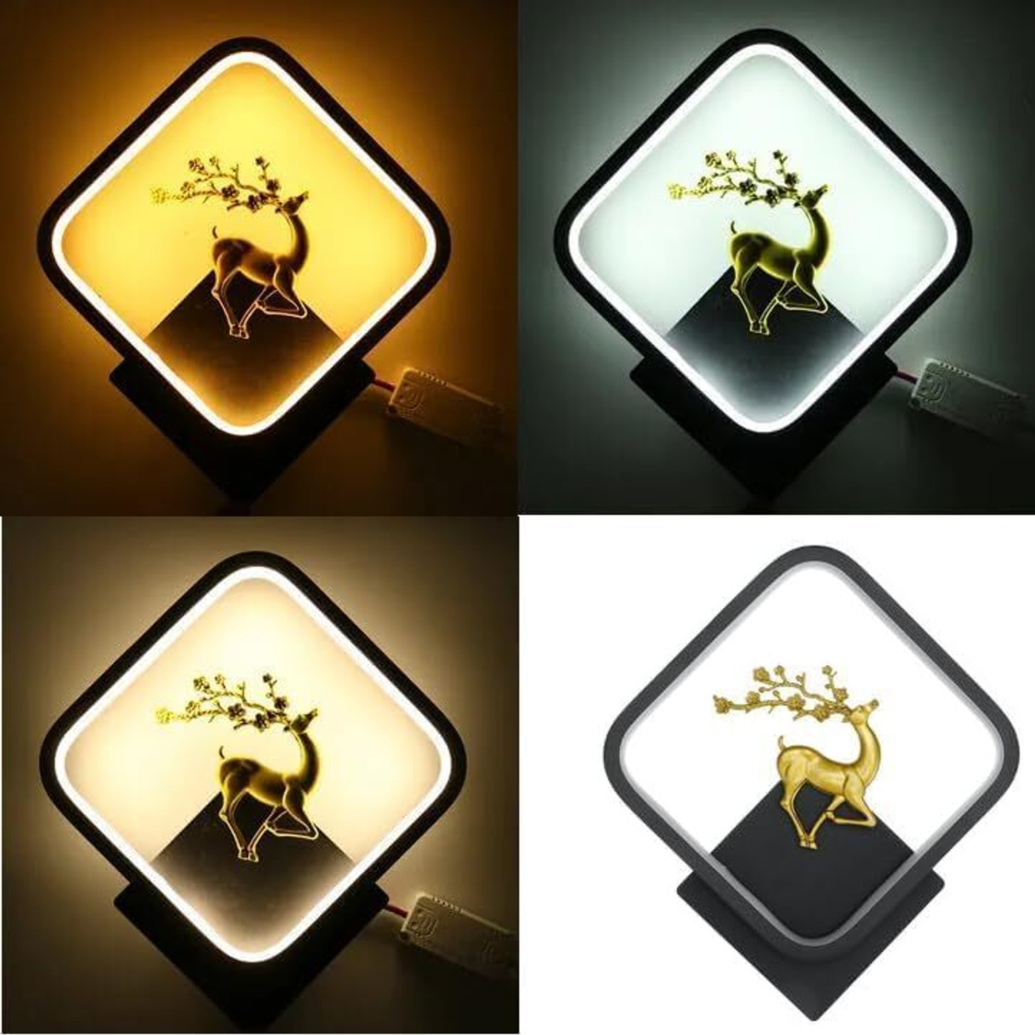 Image of LUMINX Swing Arm Wall Light Wall Lamp With Bulb