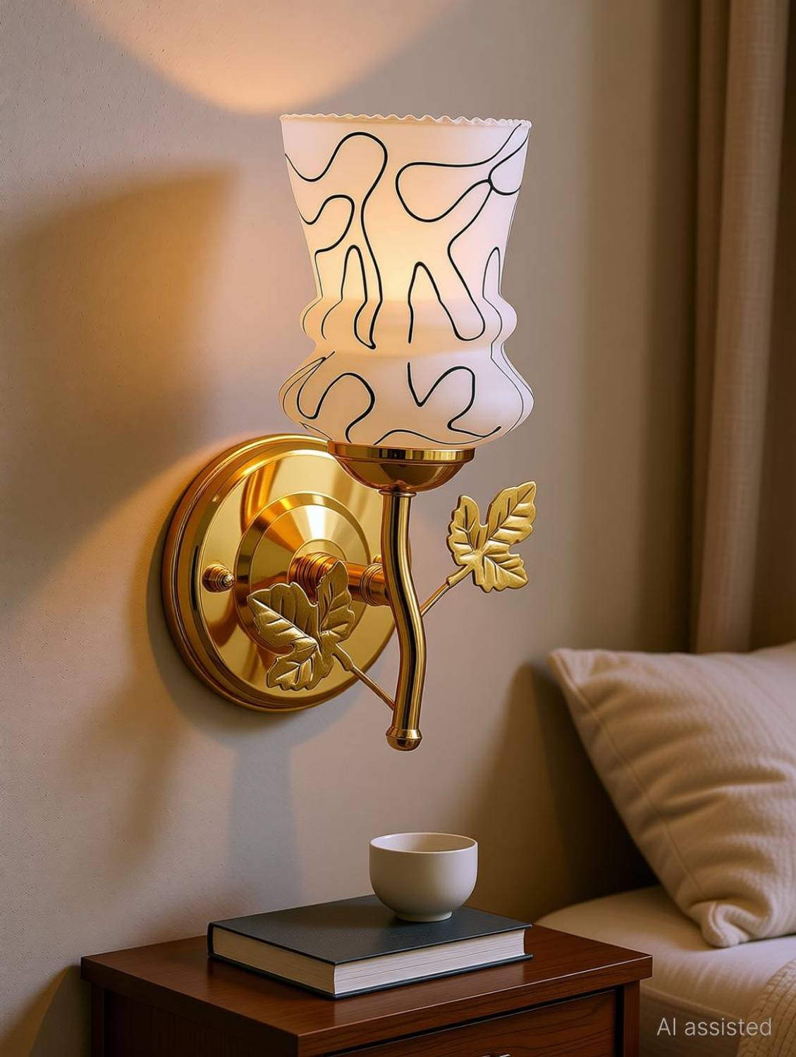 Awsm Wallchiere Wall Lamp Without Bulb