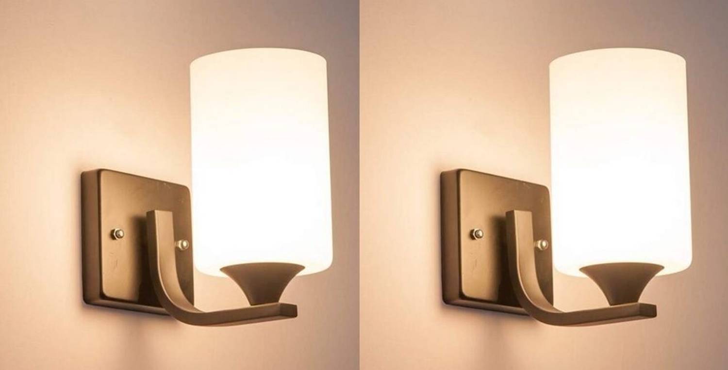 Areezo Wallchiere Wall Lamp Without Bulb (Pack of 2)