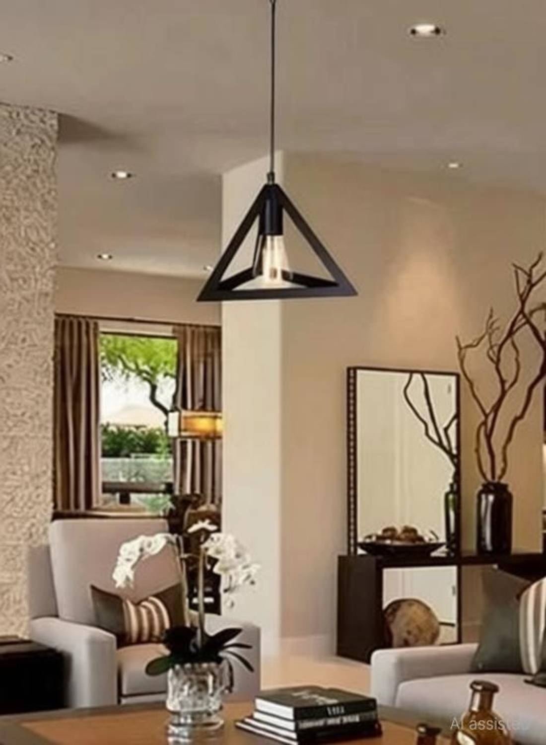 Areezo Pendant Wall Lamp Without Bulb