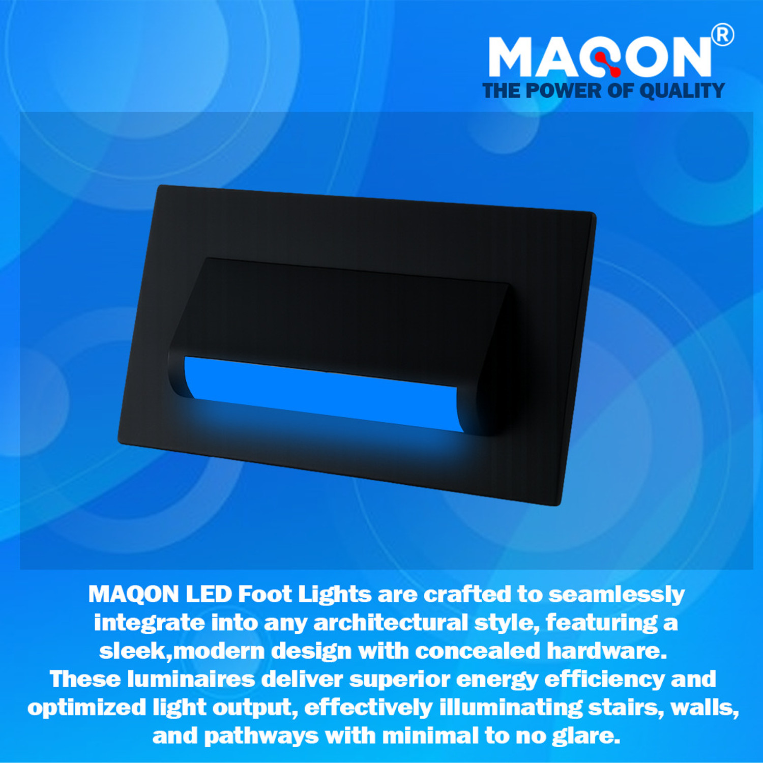 Image of MAQON Step Light Wall Lamp Without Bulb