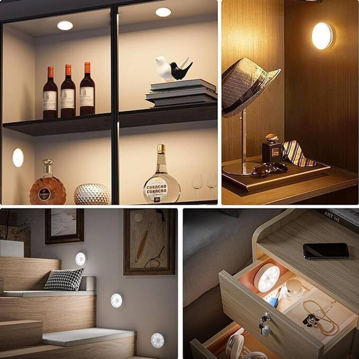 Bright IQ Step Light Wall Lamp With Bulb