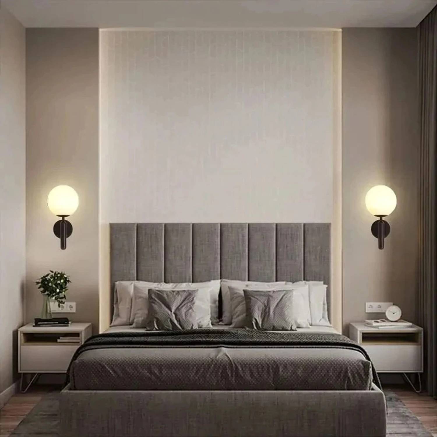 LYMON Wallchiere Wall Lamp Without Bulb (Pack of 2)