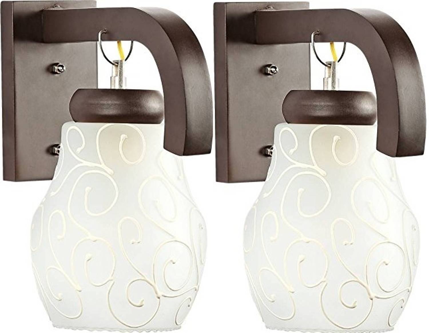 Energia Pendant Wall Lamp Without Bulb (Pack of 2)