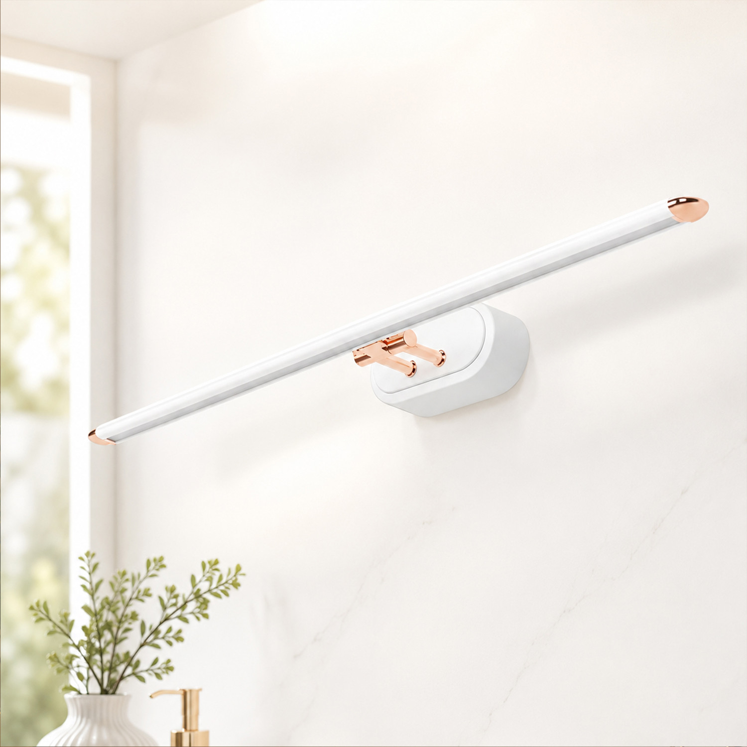 Image of vibunt Picture Light Wall Lamp With Bulb