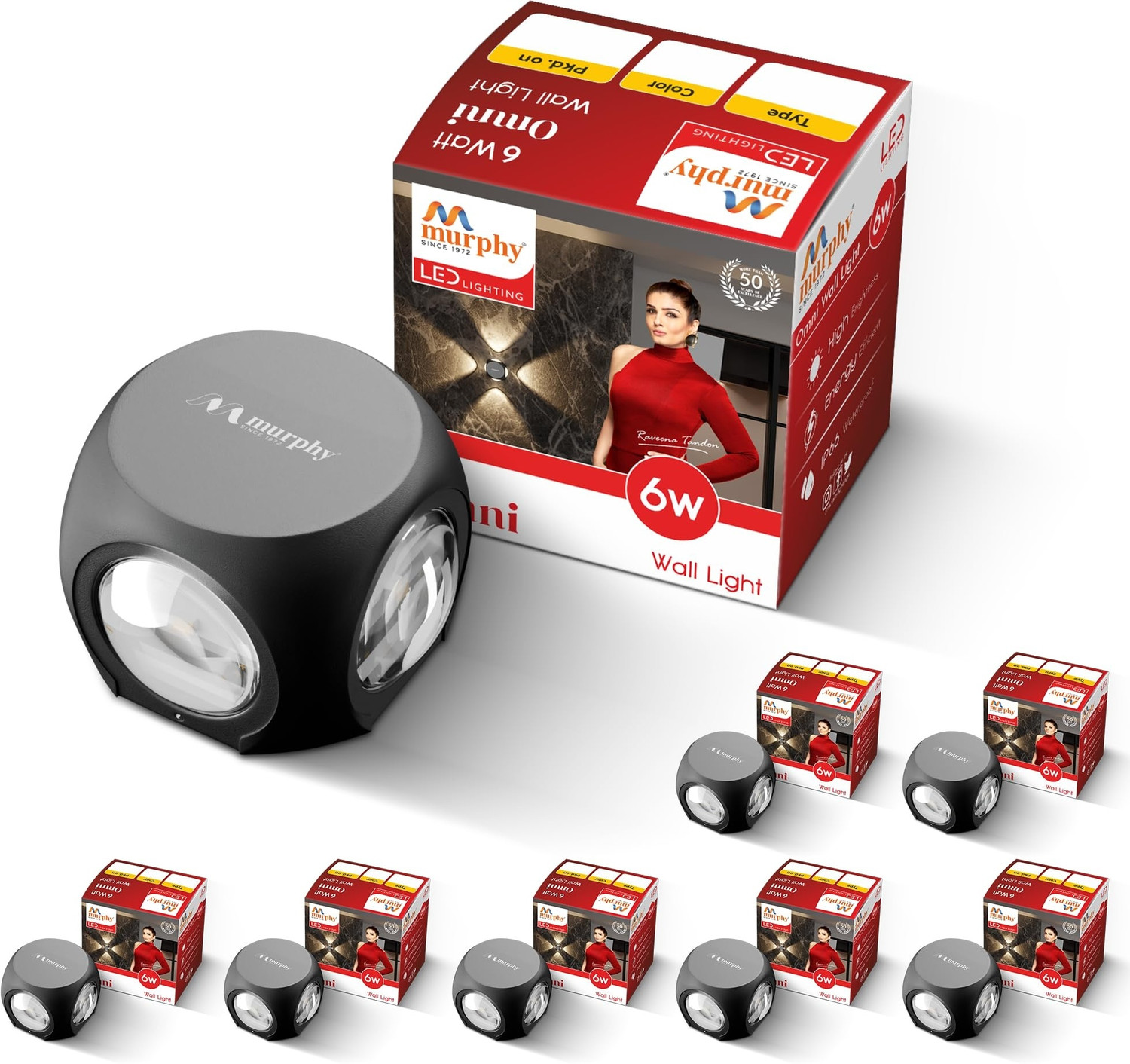 Image of MURPHY Uplight Wall Lamp With Bulb