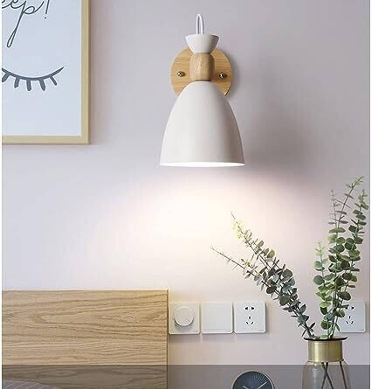 SWIATLO Uplight Wall Lamp Without Bulb