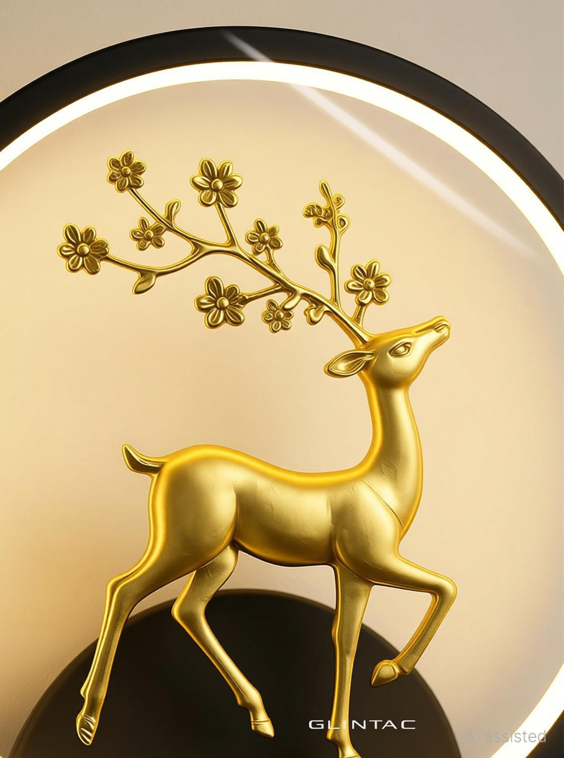 Image of GLINTAC Wallchiere Wall Lamp With Bulb