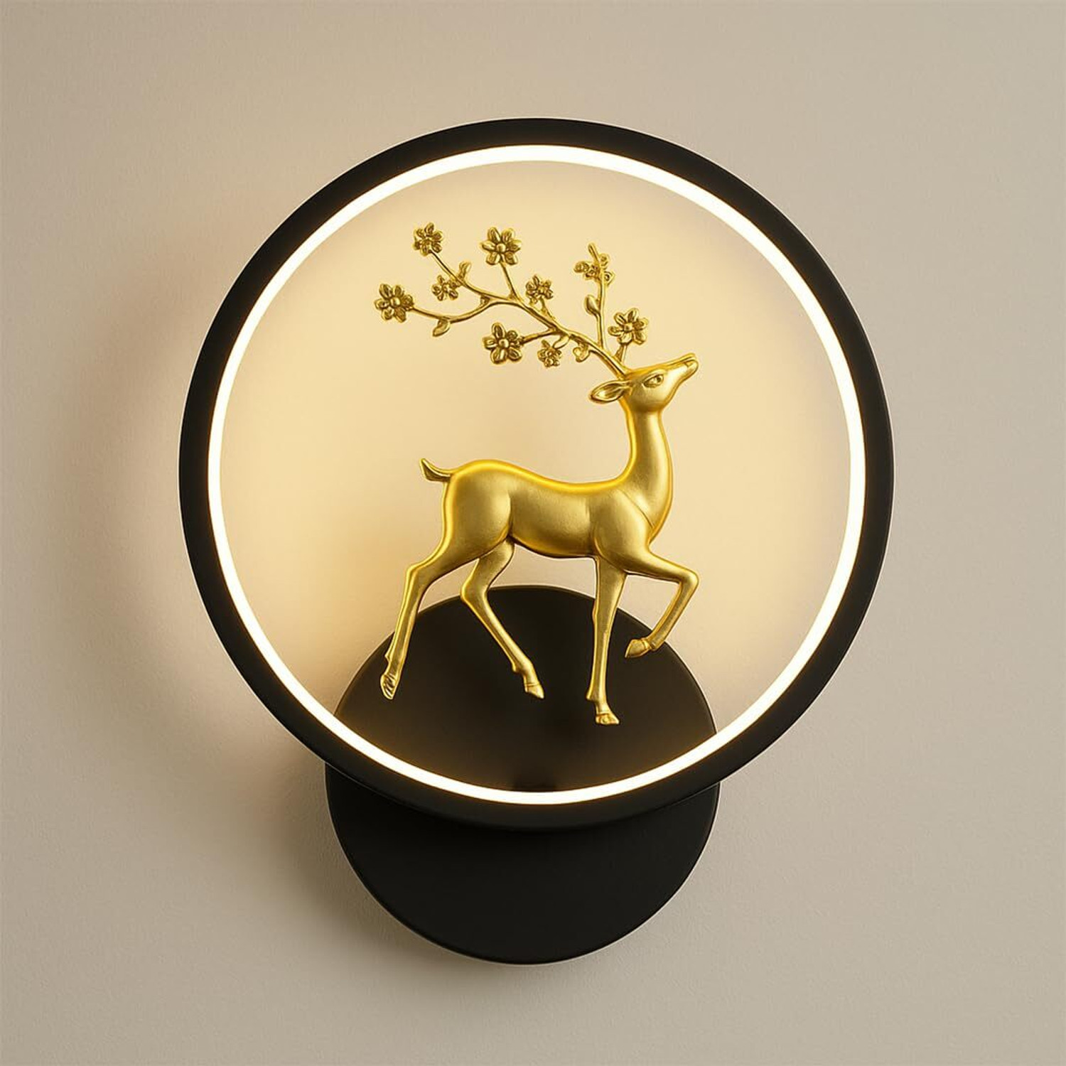 Image of GLINTAC Wallchiere Wall Lamp With Bulb