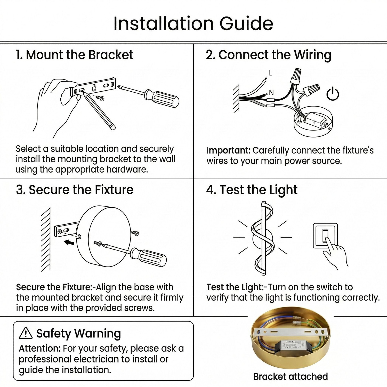Image of GLOYO Wallchiere Wall Lamp With Bulb