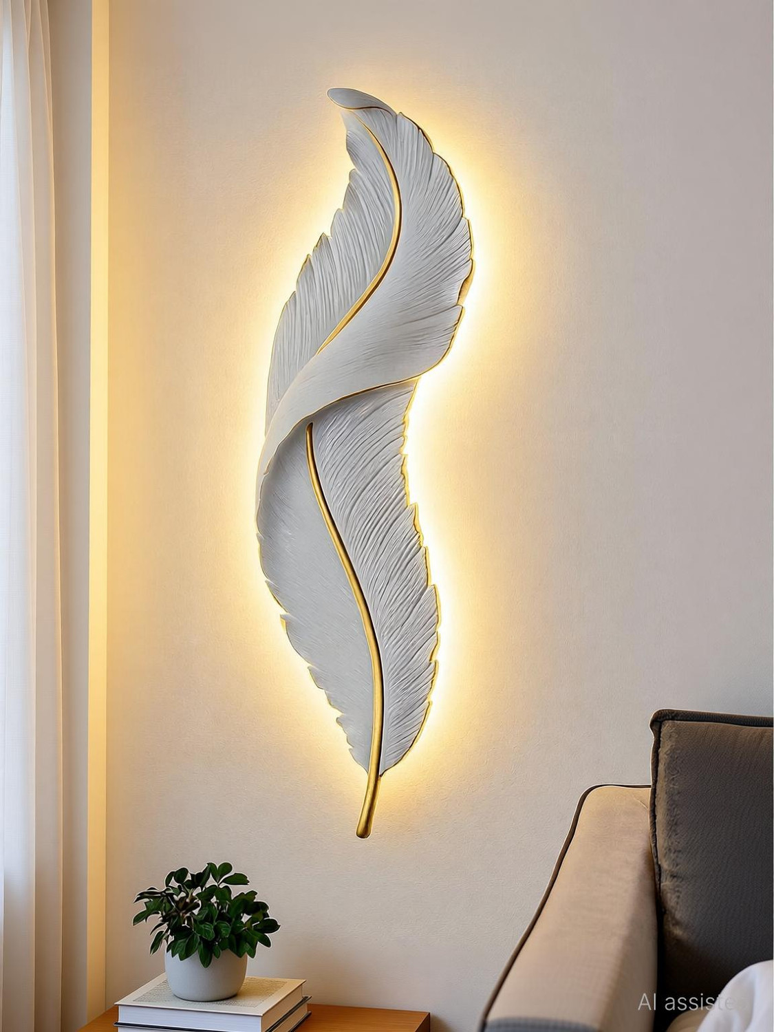 Image of THE UJALAVISTA Wallchiere Wall Lamp With Bulb
