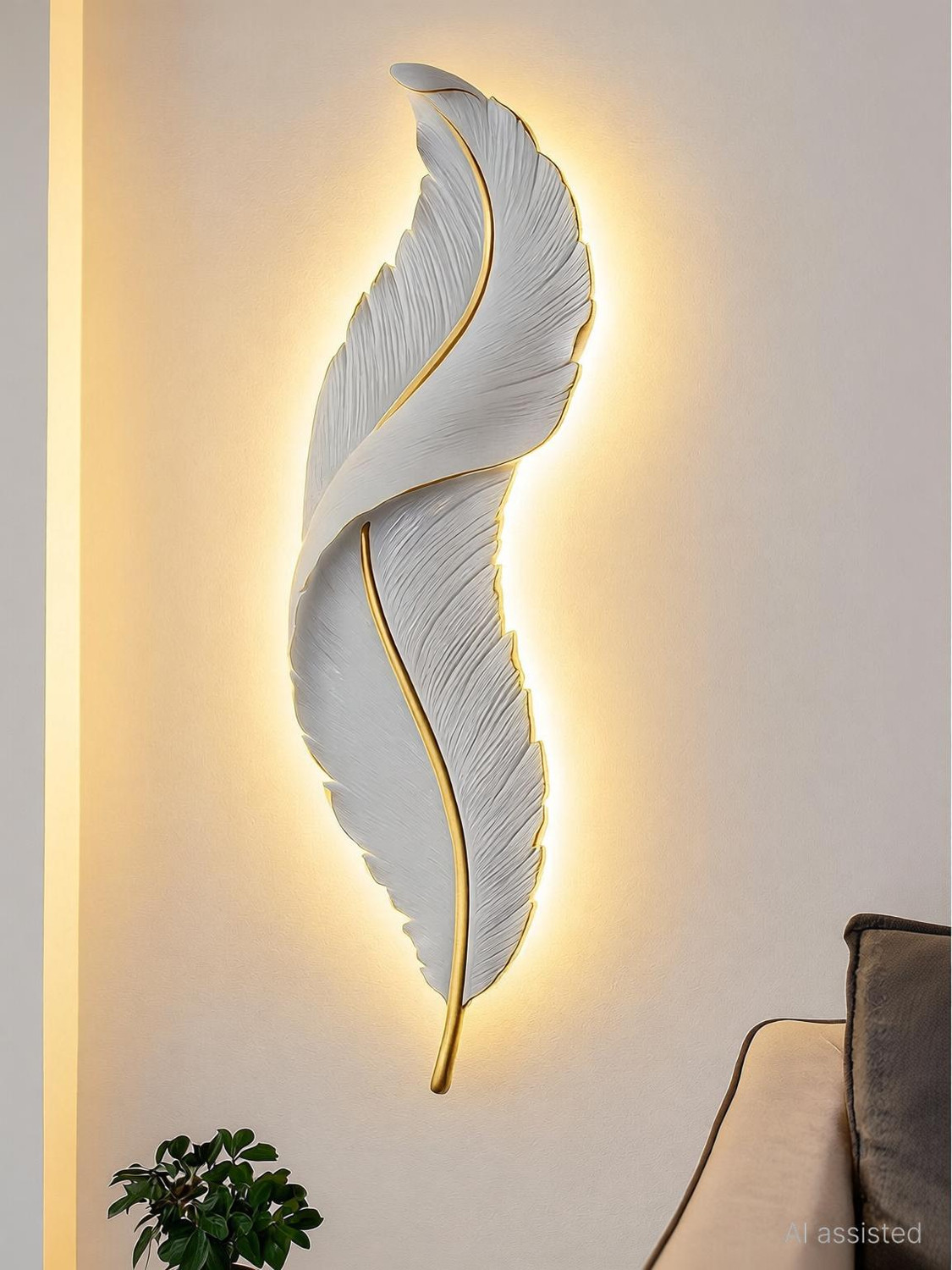Image of THE UJALAVISTA Wallchiere Wall Lamp With Bulb