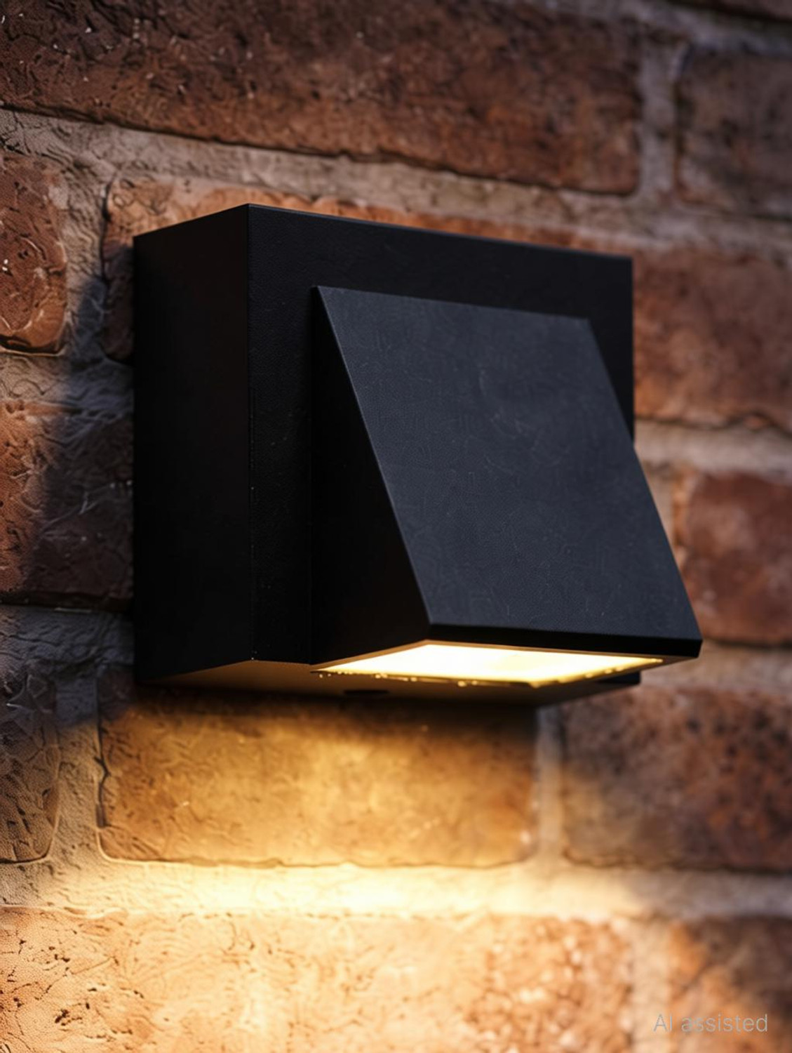 Image of Hybrix LED Wall Aisle Light, Step Light, 5 Watt Optical COB LED, Black Body, Shock Proof Premium Look Body, Warm White Light, IP67 Waterproof for Indoor /Outdoor Use (SINGLE) Post Light Outdoor Lamp