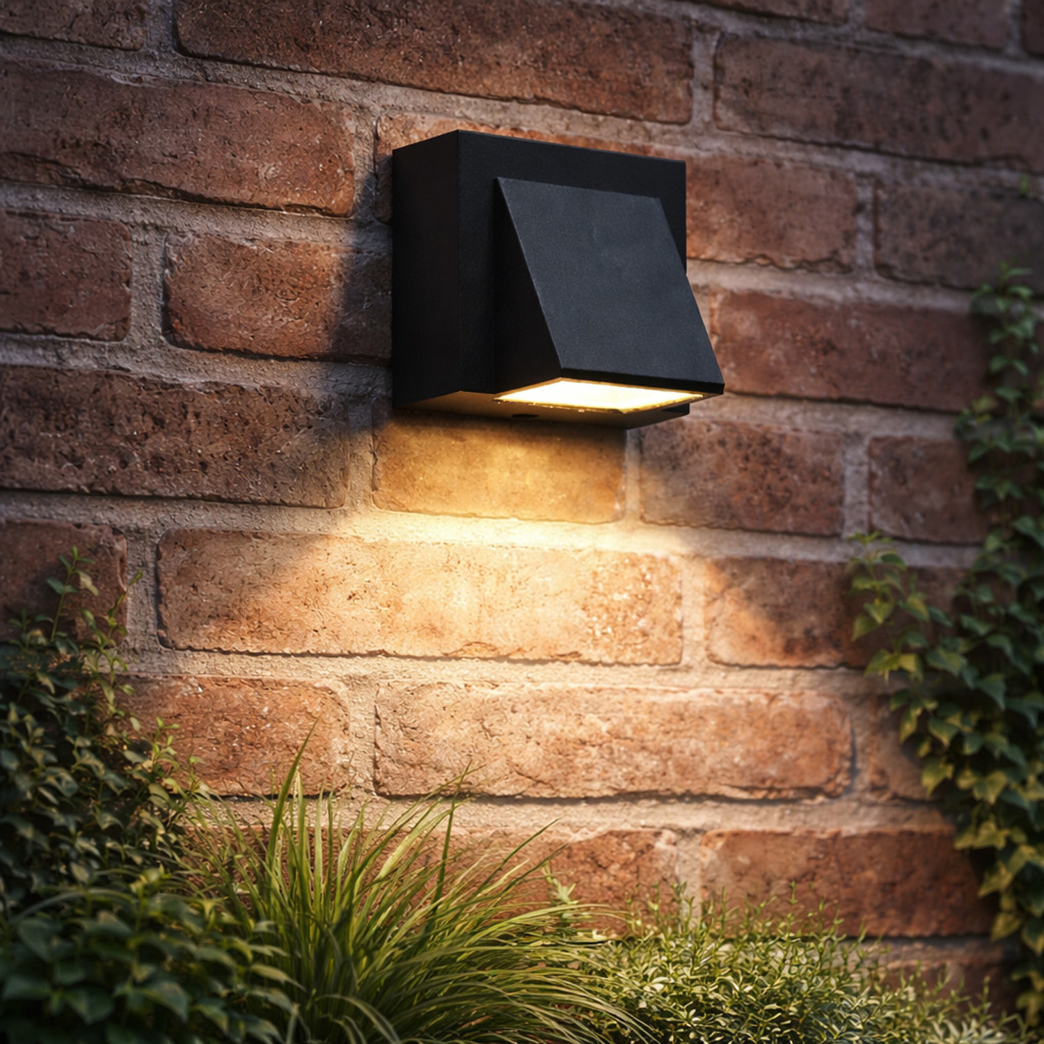 Image of Hybrix LED Wall Aisle Light, Step Light, 5 Watt Optical COB LED, Black Body, Shock Proof Premium Look Body, Warm White Light, IP67 Waterproof for Indoor /Outdoor Use (SINGLE) Post Light Outdoor Lamp