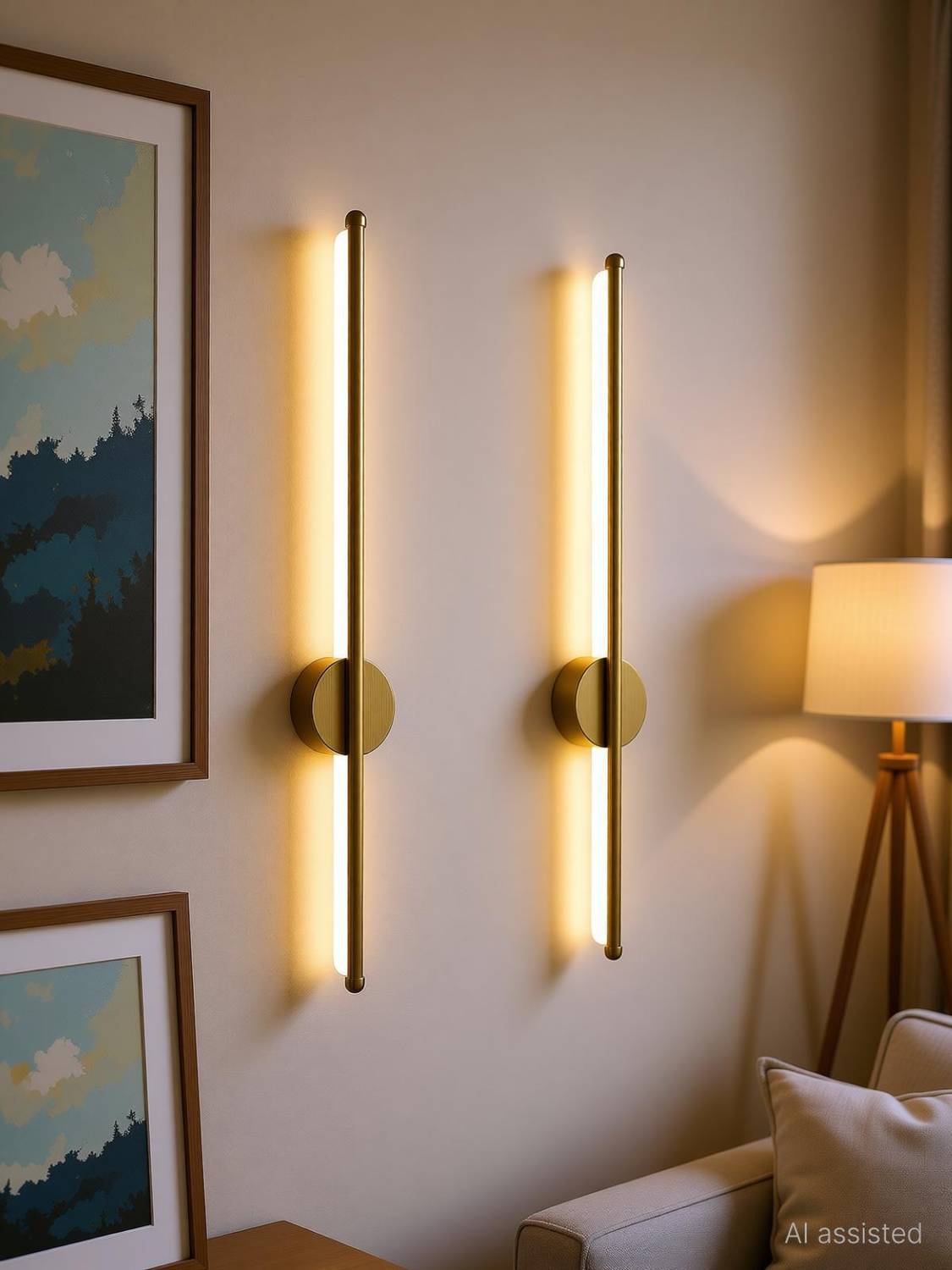 vibunt Picture Light Wall Lamp Pack of 2 - Image 1