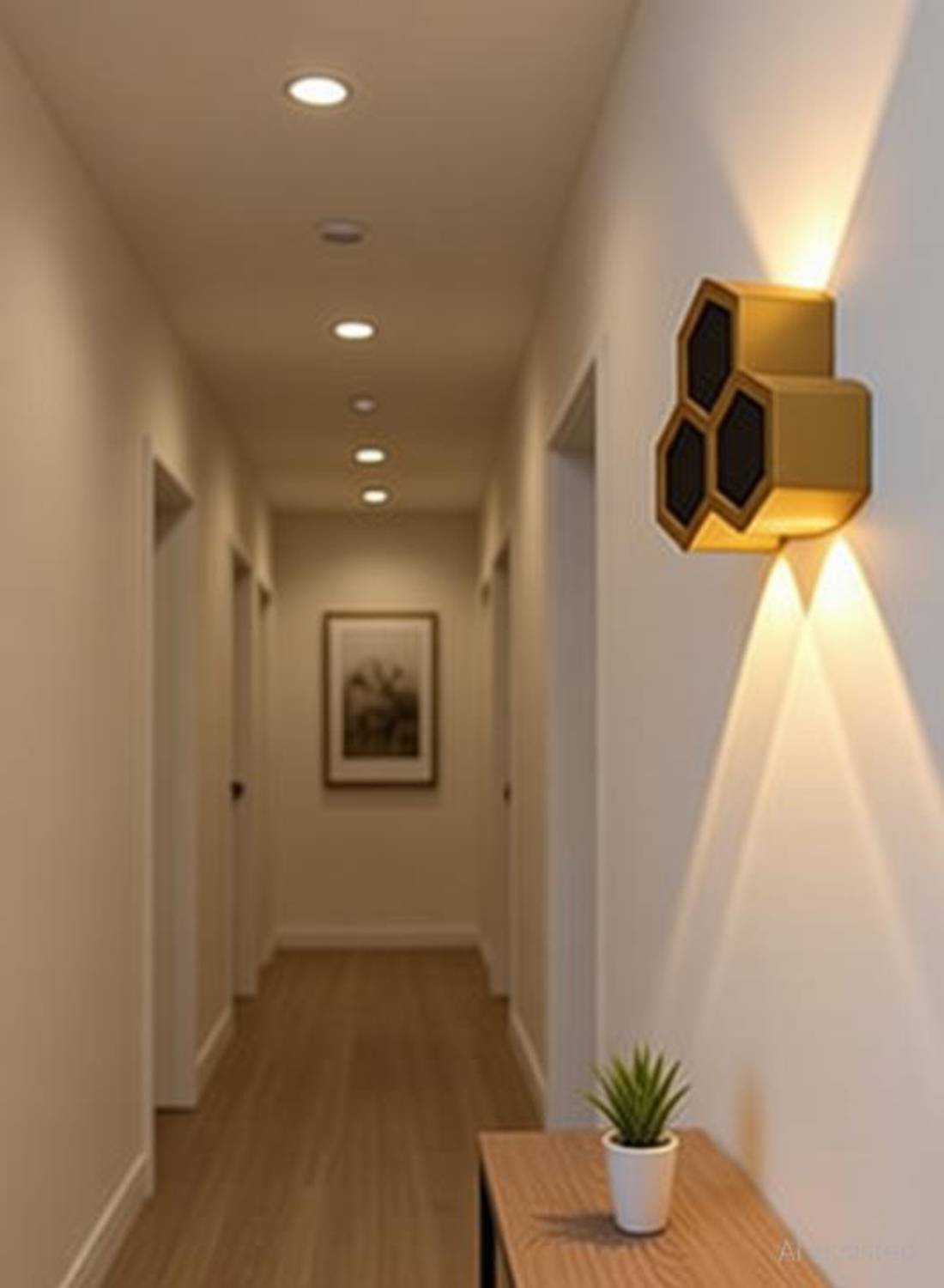Blissbells Uplight Wall Lamp With Bulb