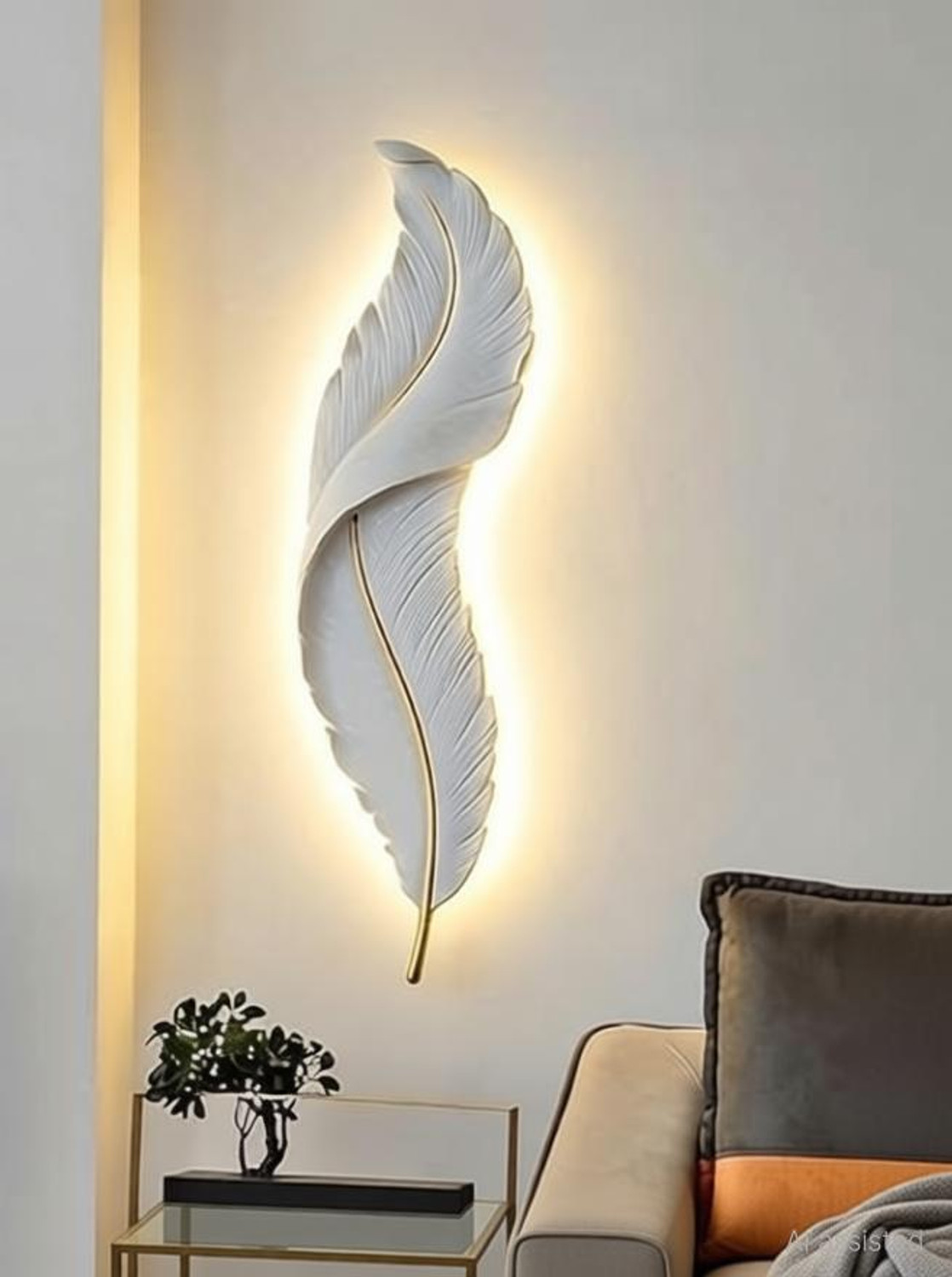 Image of Baslash Wallchiere Wall Lamp With Bulb