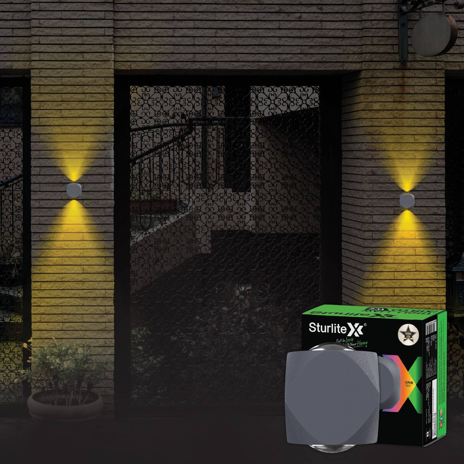 sturlite Wallchiere Wall Lamp With Bulb
