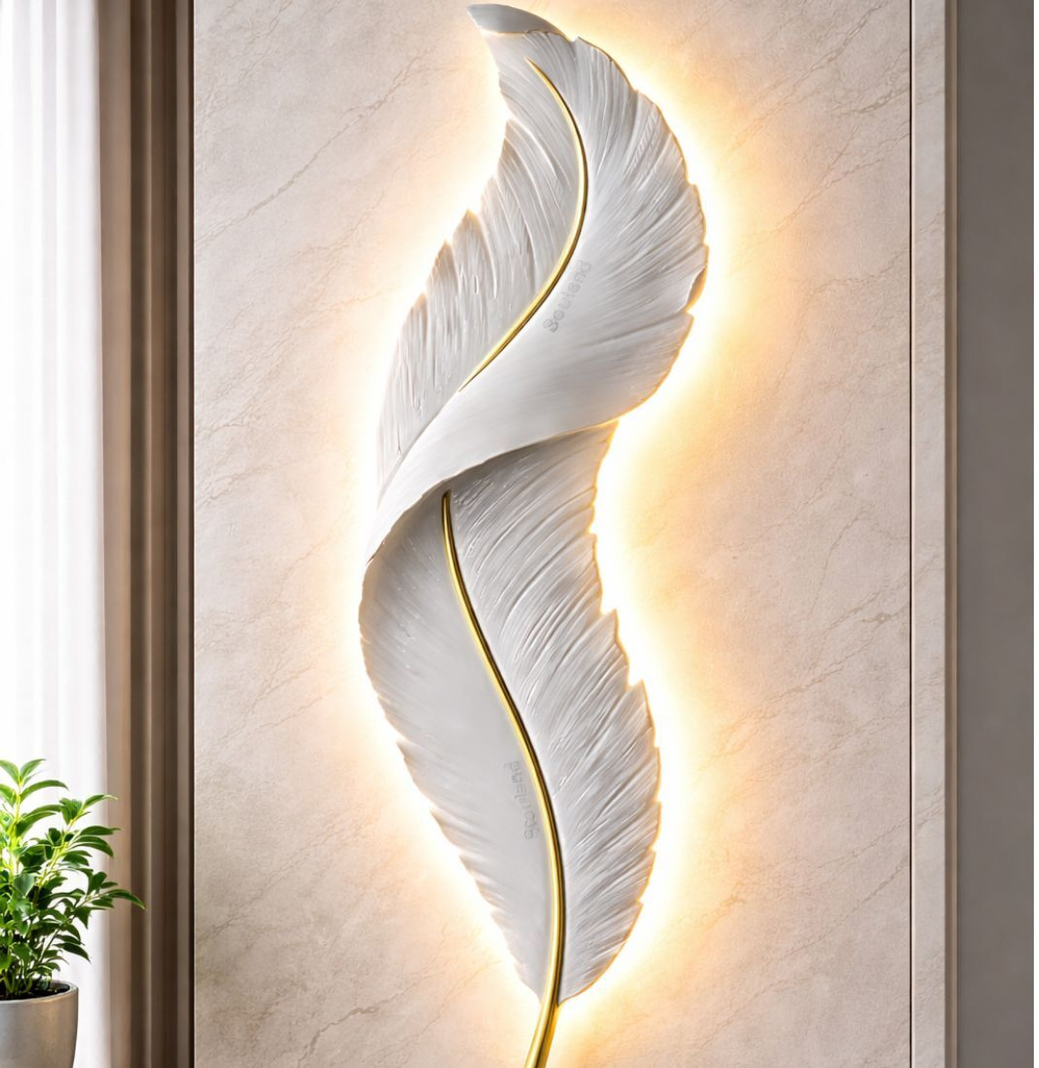Image of Souland Wallchiere Wall Lamp With Bulb