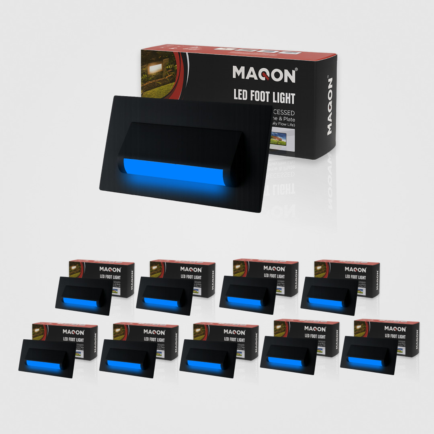 Image of MAQON Step Light Wall Lamp Without Bulb