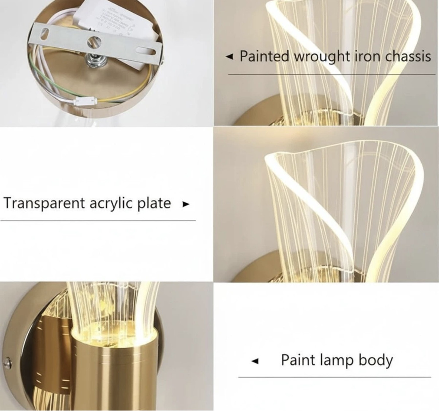 Image of NEXLO Wallchiere Wall Lamp With Bulb