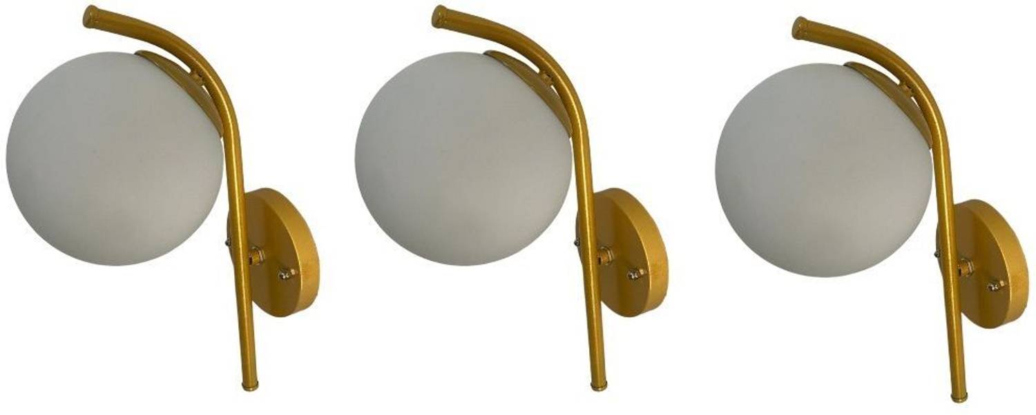 Areezo Wallchiere Wall Lamp With Bulb (Pack of 3)