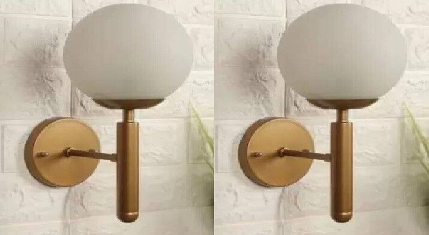 Areezo Uplight Wall Lamp Without Bulb (Pack of 2)