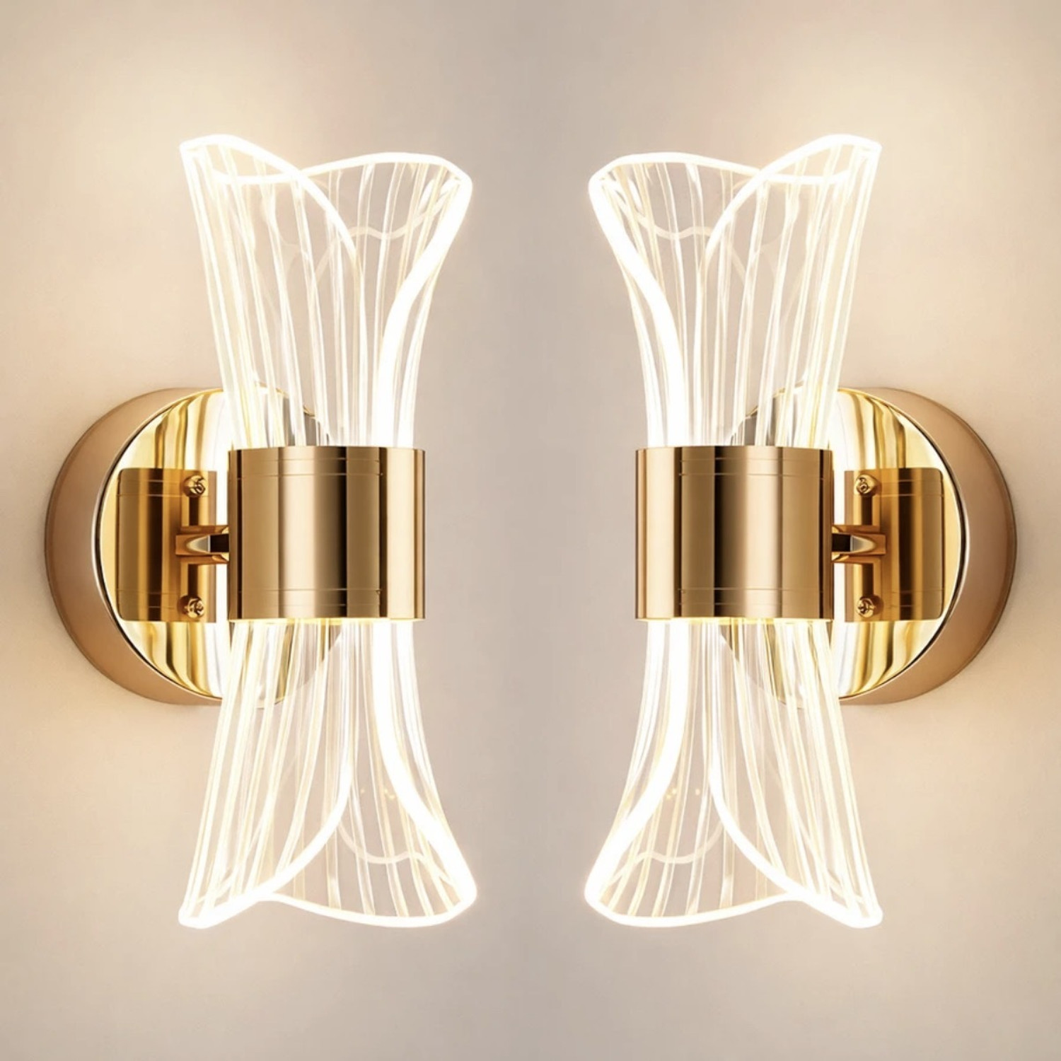 Image of NEXLO Wallchiere Wall Lamp With Bulb