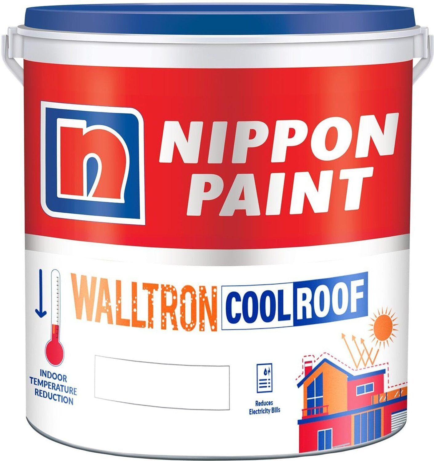 Image of Nippon Paint Walltron - Summer Cool Roof White Emulsion Wall Paint