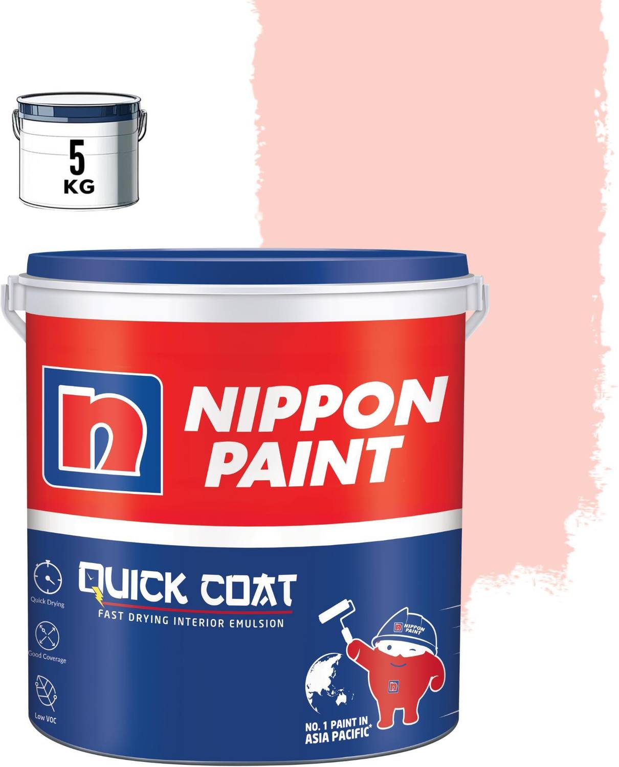 Nippon Paint Quick Coat MINT SCENT Emulsion Wall Paint Price in