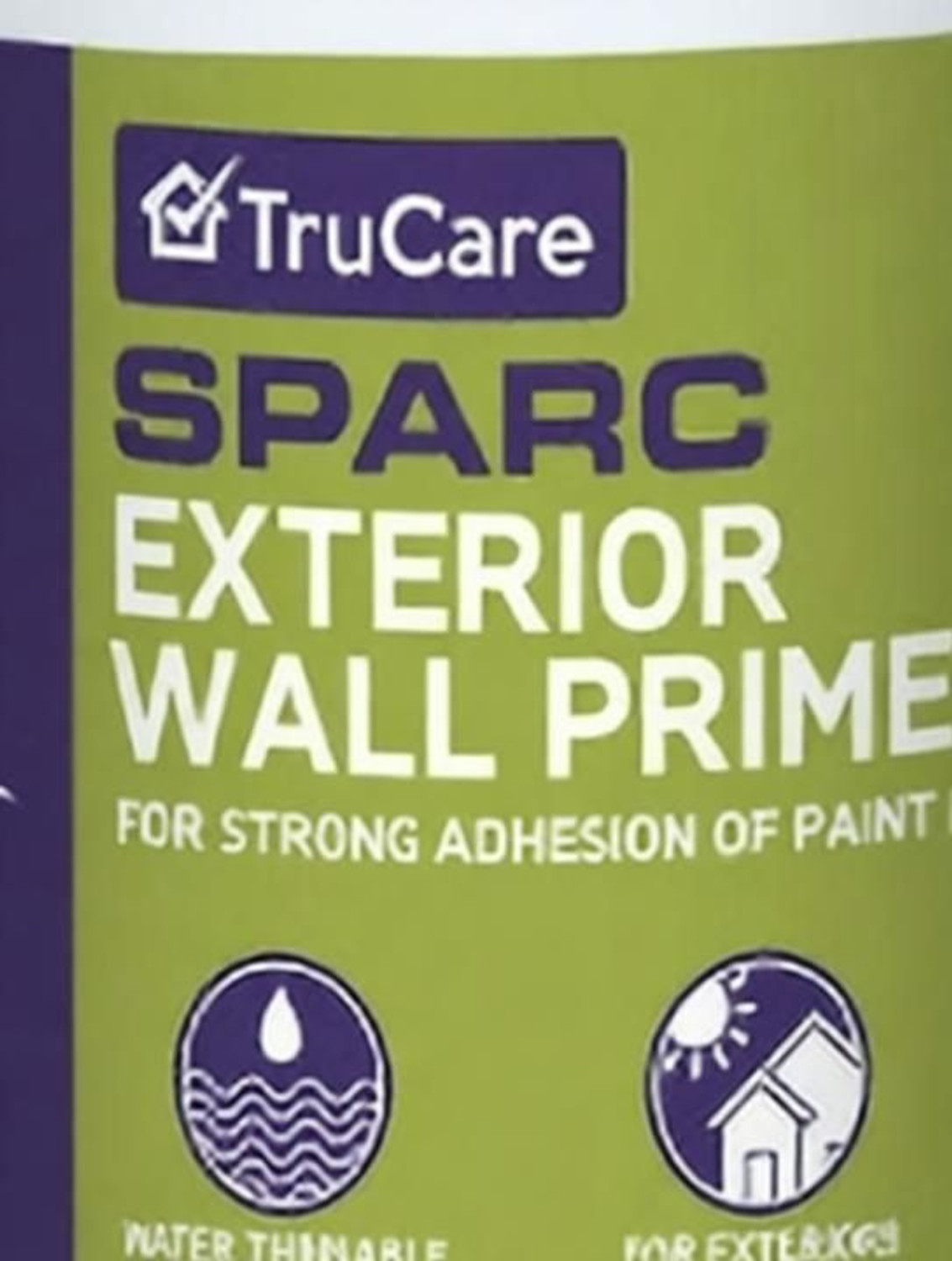 Image of Asian Paints Trucare Sparc Exterior Primer 20 Litre White Emulsion Wall Paint