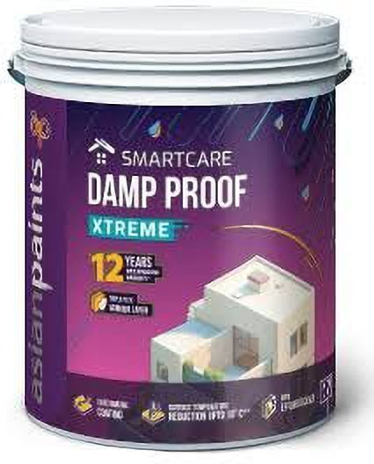 Image of Asian Paints Damp proof 20L White Emulsion Wall Paint