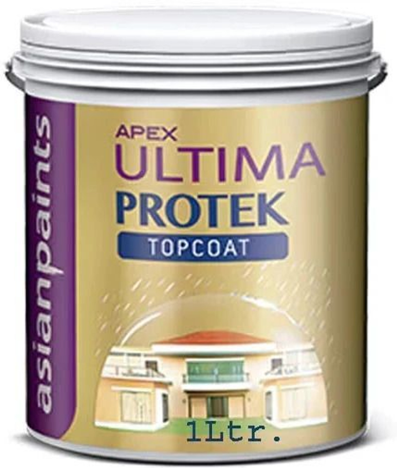 Image of Asian Paints APEX ULTIMA PROTEK TOPCOAT WHITE Emulsion Wall Paint