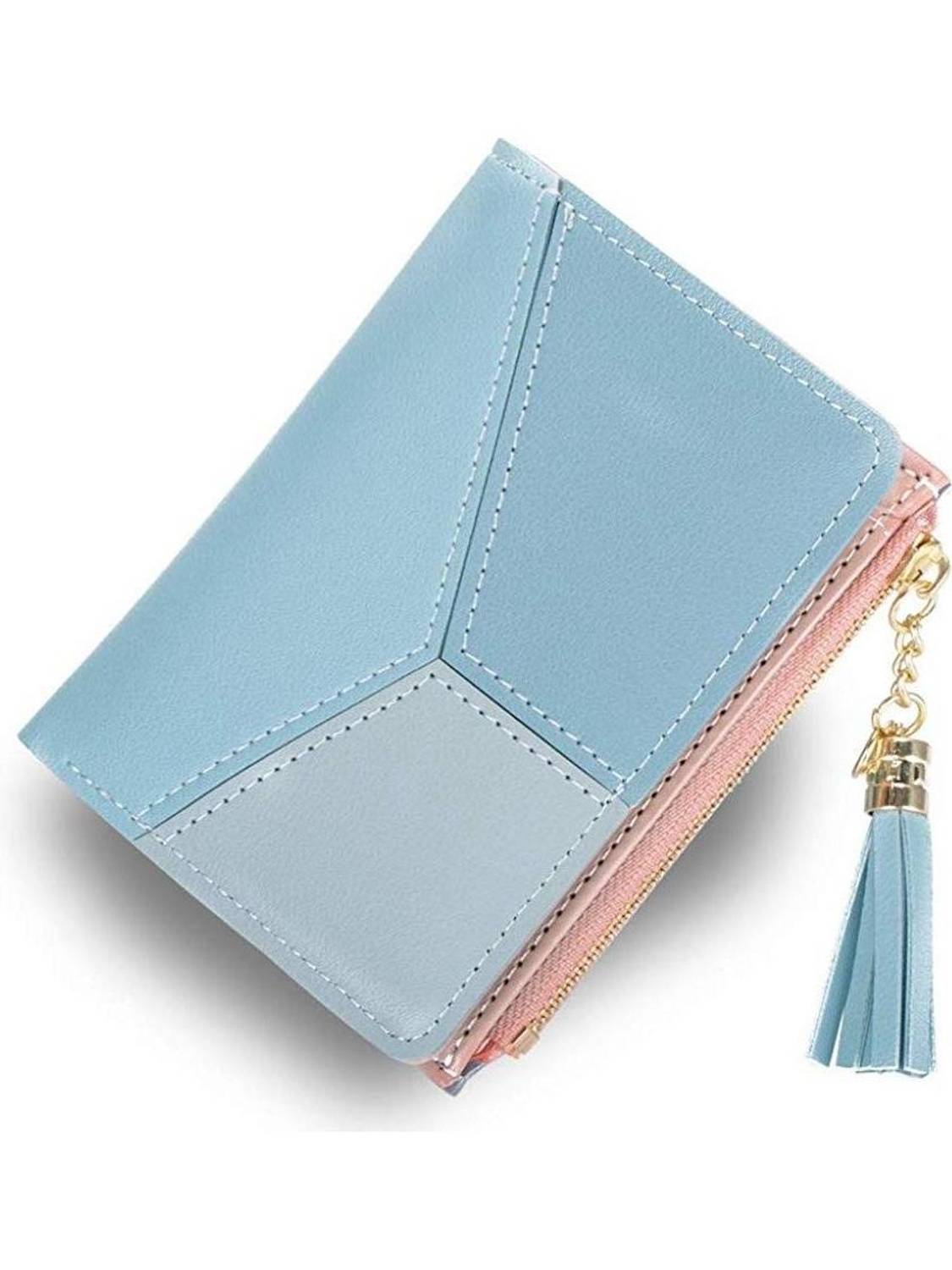 AlexVyan Women Casual, Ethnic, Evening/Party, Formal, Travel, Trendy Blue Artificial Leather Wallet