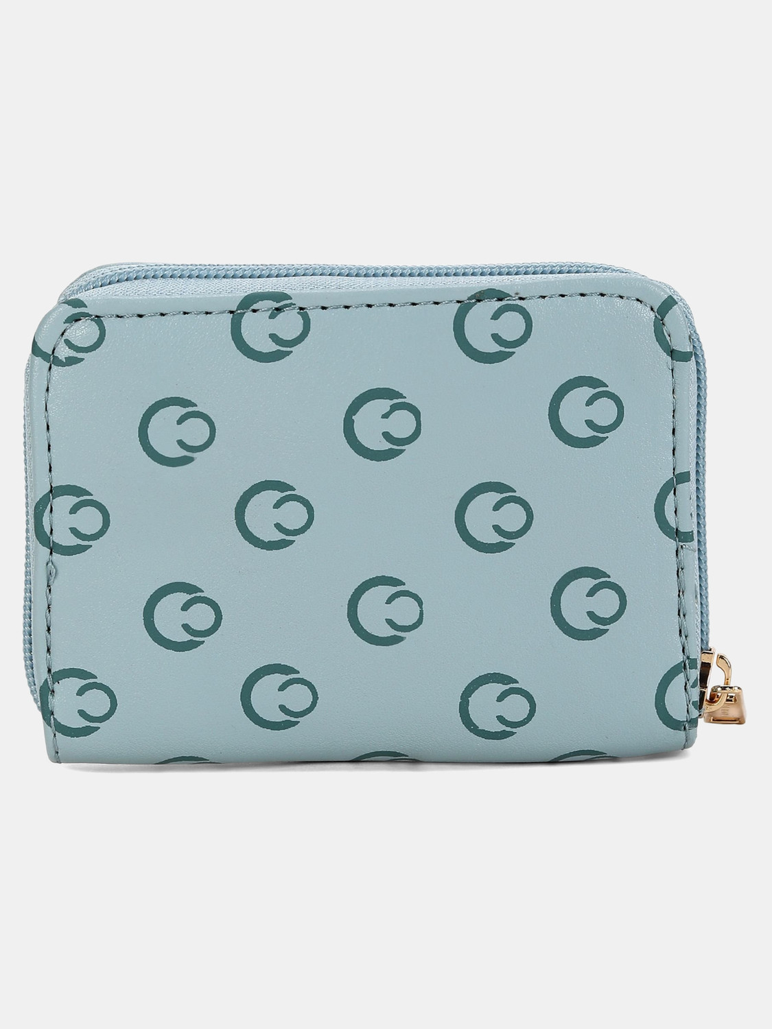 Image of Caprese Women Casual Blue Artificial Leather Wallet