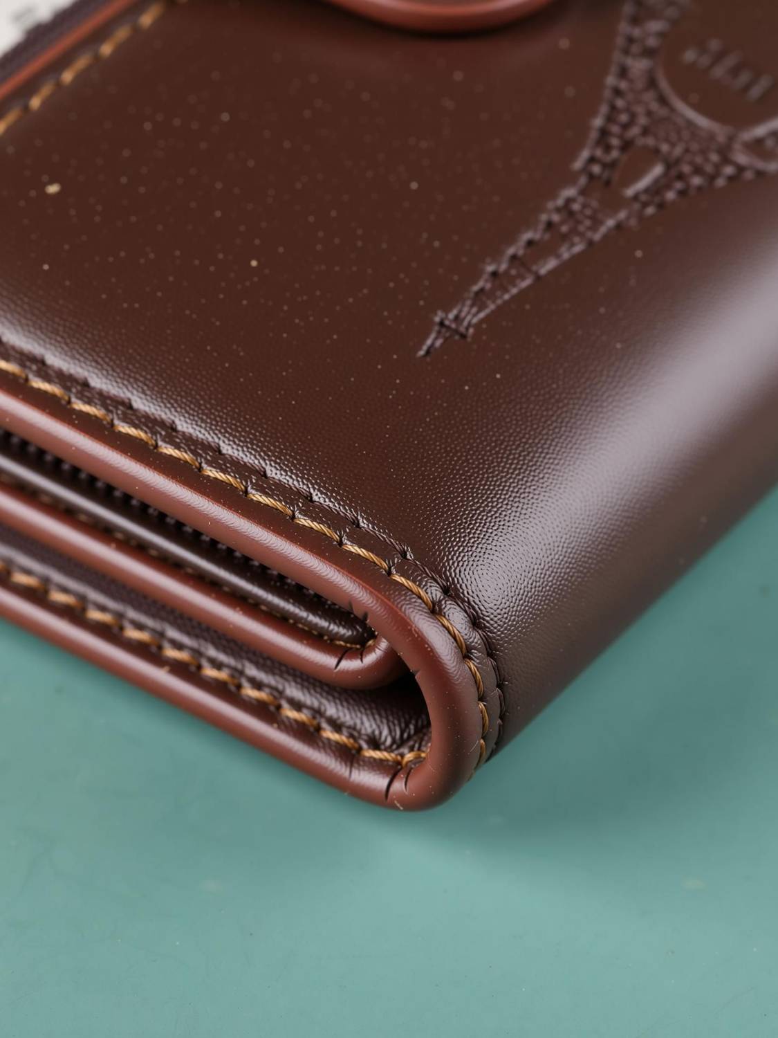 watchstar Brown Artificial Leather Card Holder - Image 4