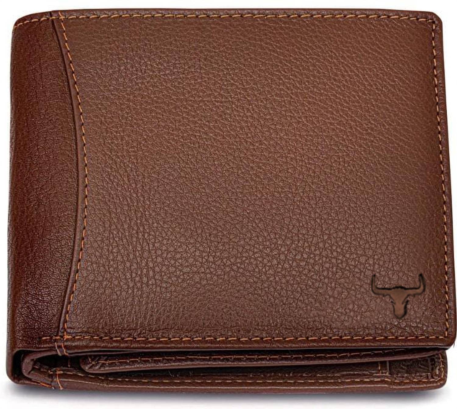 WILD NAPA Men Tan Genuine Leather Wallet - Image 1