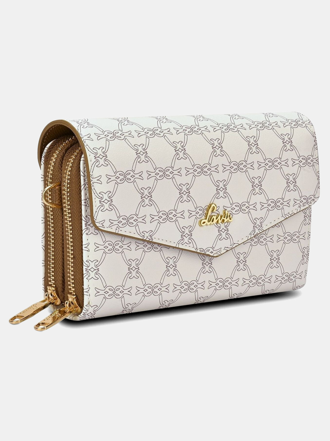 Image of LAVIE Women Casual White Artificial Leather Wallet