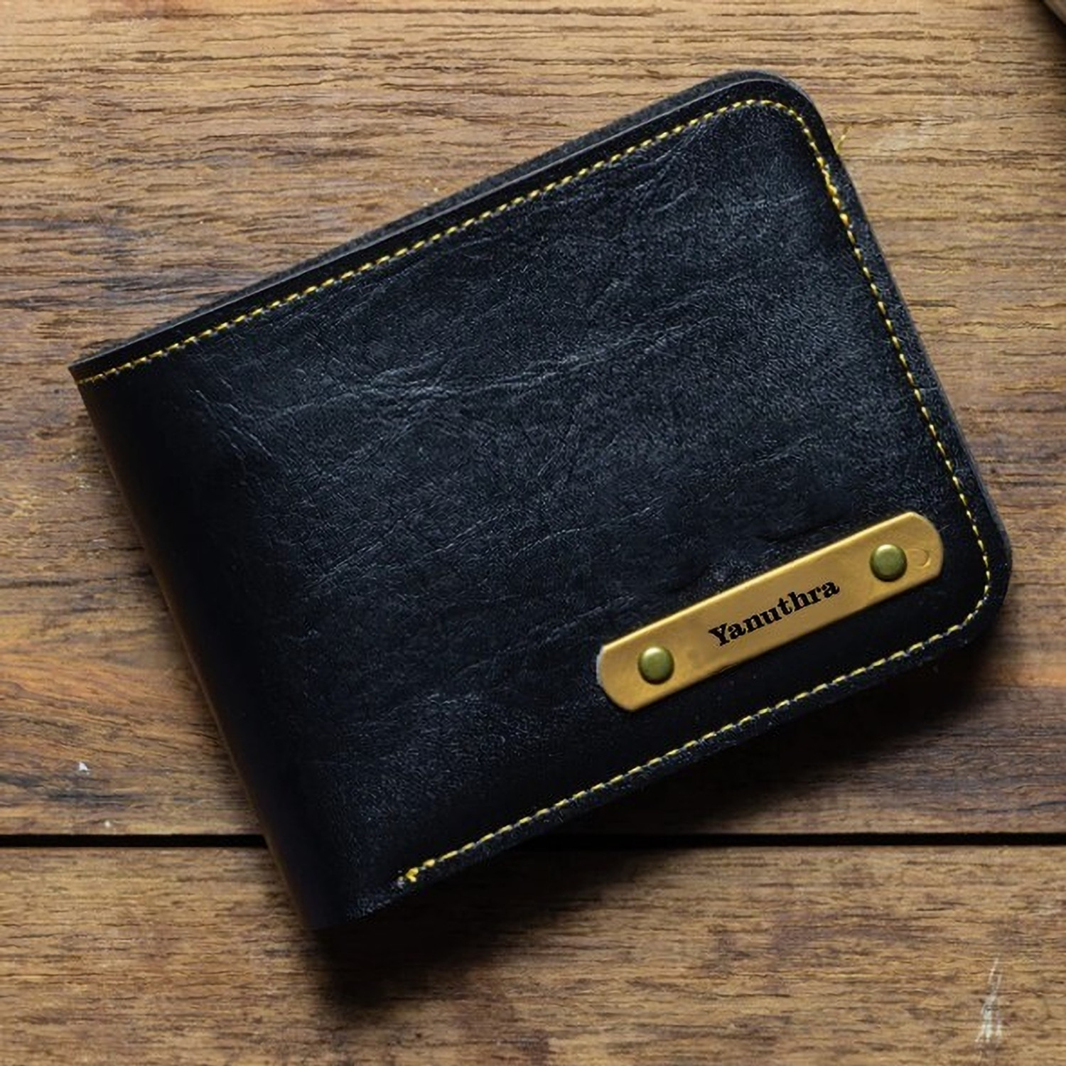 Image of SY Gifts Men Casual, Formal Black Artificial Leather Wallet